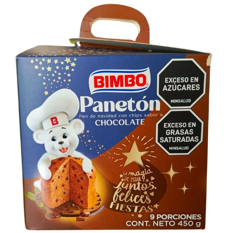 Paneton Con Chips De Chocolate Bimbo X450Gr