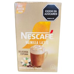 Cafe Instantáneo Nescafe Sabor Vainilla Latte X90Gr