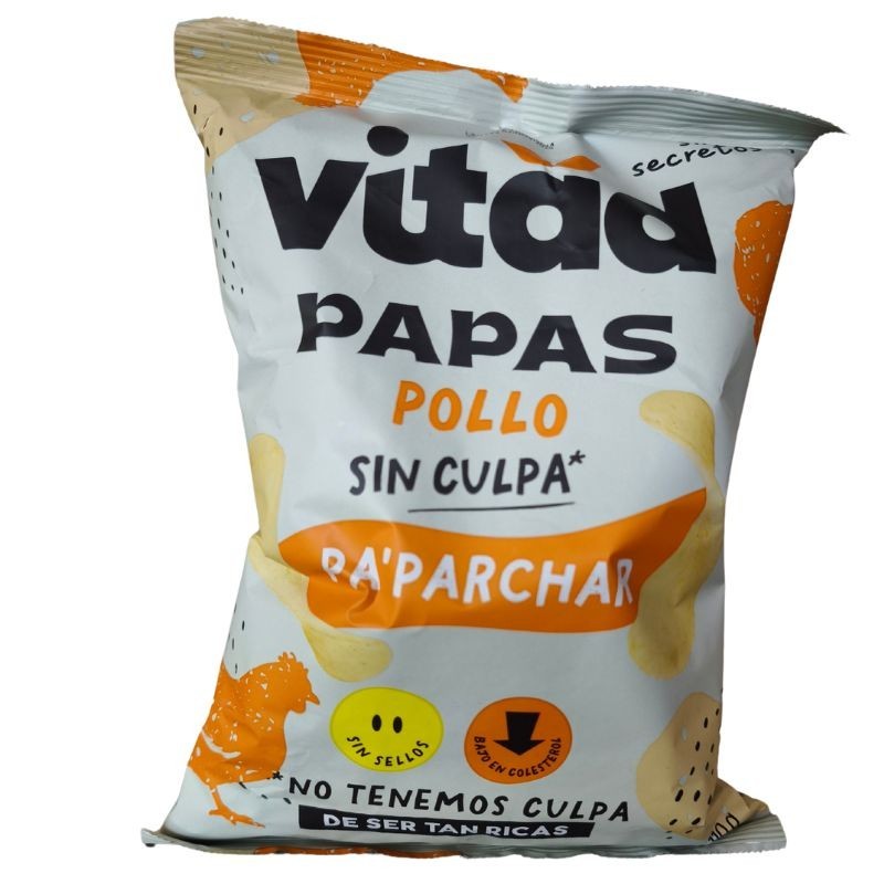 Papas Vitad De Pollo, Sin Culpa X110Gr