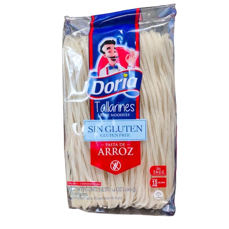 Tallarines Doria Sin Gluten X400Gr