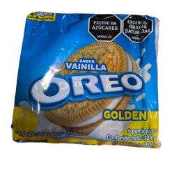 Galletas Oreo Vainilla Golden X9 Unidades