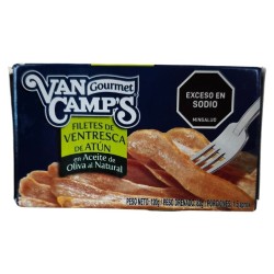 Filetes De Ventresca De Atún Van Camps X120Gr