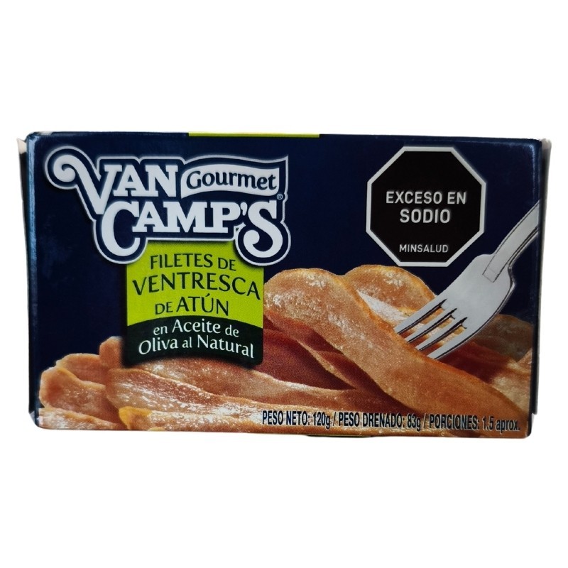 Filetes De Ventresca De Atún Van Camps X120Gr