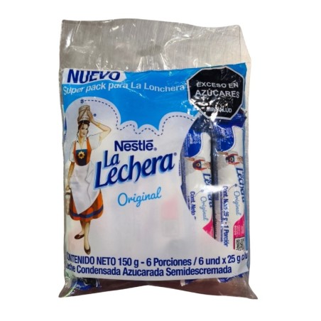 La Lechera Original Lonchera X6 X25g C/U