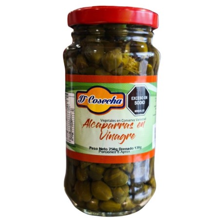 Alcaparras En Vinagre D Cosecha X250Gr