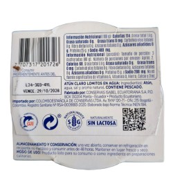 Atún Lomitos En Agua Isabel  X2 Unidades X142Gr C/U