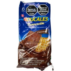 Ducales Provocación Chocolate X6 Unidades X168Gr