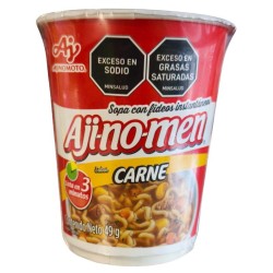 Sopa con Fideos Ajinomen Sabor Carne X49Gr