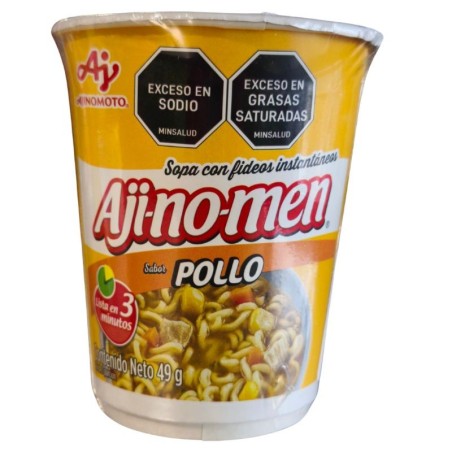 Sopa con Fideos Ajinomen Sabor Pollo X49Gr