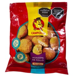 Nuggets De Pollo Apanados Campollo X240Gr