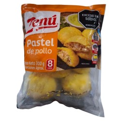 Pastel De Pollo Zenu X300Gr X8Unidades