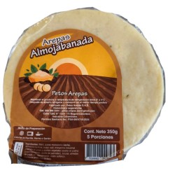 Arepas Almojabanada Petos Arepas X350Gr X5 Unidades.