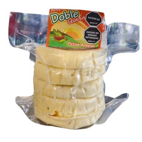 Arepas Doble Queso Petos Arepas X5 Unidades