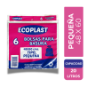 Bolsas Ecoplast Pequeña 48X60CM X6 Unidades
