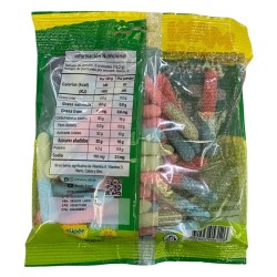 Gomas Trululu Gusanos Acidos X100Gr