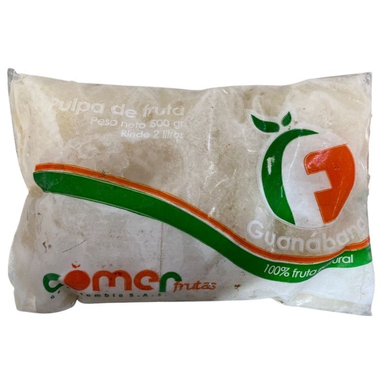 Pulpa De Fruta ComerFrutas Guanabana X500Gr