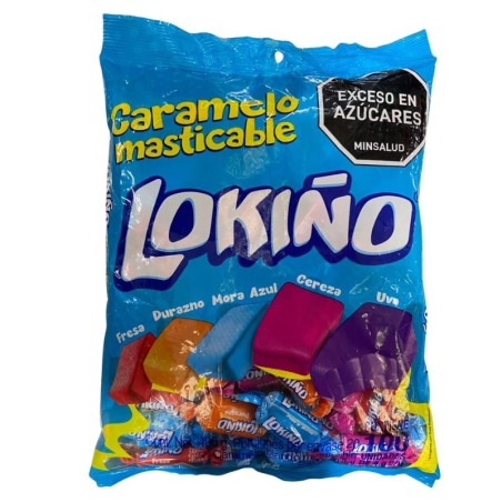 Caramelo Masticable Lokiño 100 Unidades X400Gr