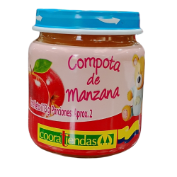 Compota De Manzana Cooratiendas X113Gr