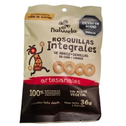 Rosquillas Integrales Naturela X36Gr