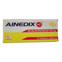 Ainedix X100mg X10 tabletas