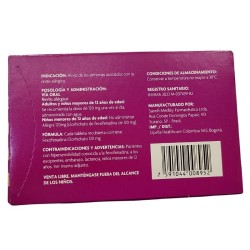 Allegra X120mg  2 Tabletas