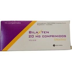 Bilaxten X20mg  10 Comprimidos