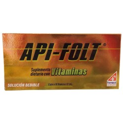 Api Folt Solucion Bebible x10 frascos