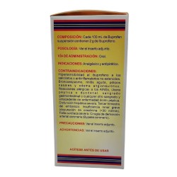 Buprofen 100mg/120ml Suspensión