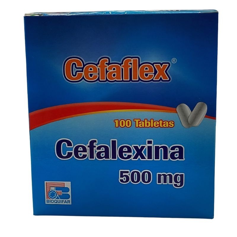 Cefaflex X500mg 100 Tabletas