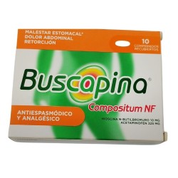 Buscapina NF 10 tabletas 325/10m