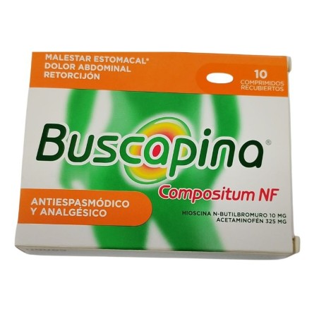 Buscapina NF 10 tabletas 325/10m