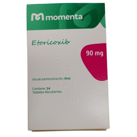 Etoricoxib X90mg 14 Tabletas