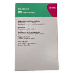 Etoricoxib X90mg 14 Tabletas