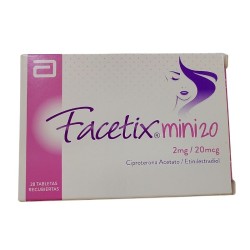 Facetix Mini20  X2mg/20mcg  28 Tabletas recubiertas