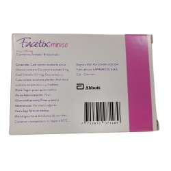 Facetix Mini20  X2mg/20mcg  28 Tabletas recubiertas