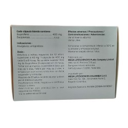 Gofen Forte X400mg 60 Capsulas