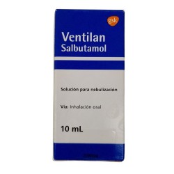 Ventilan Salbutamol Inhalación oral X10Ml