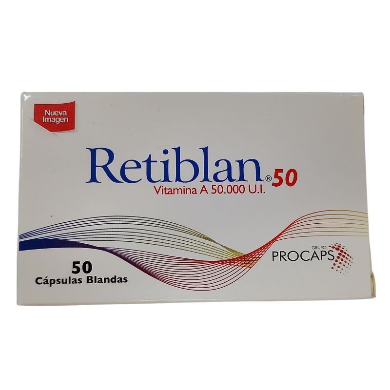 Retiblan A 50 X50 Tabletas