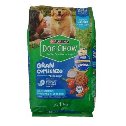 Dog Chow Cachorros Mediano y Grande Extralife X1kg