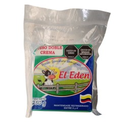 Queso el Eden X250Gr Tajado Doble Crema