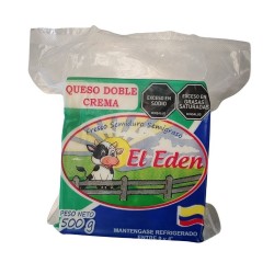 Queso el Eden X500Gr Bloque Doble Crema