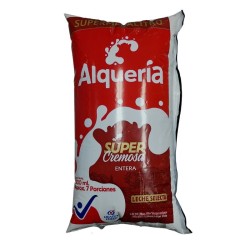 Leche Alquería Entera Super Cremosa X1 Unidades X1300Ml