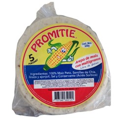 Arepa Mi tierra X500gr Multigranos X5 unidades
