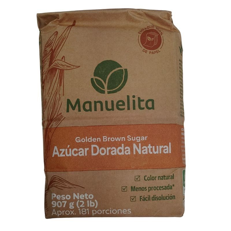 Azúcar Manuelita Dorada Natural  X907gr