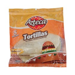 Tortillas Azteca X580gr X8 unidades