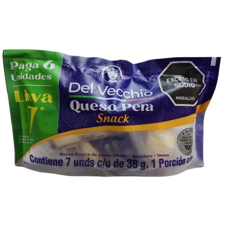 Queso Pera Del Vecchio X7Und