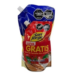 Salsa Mayonesa San Jorge x1000gr, lleva gratis Salsa de Tomate San Jorge X 200gr