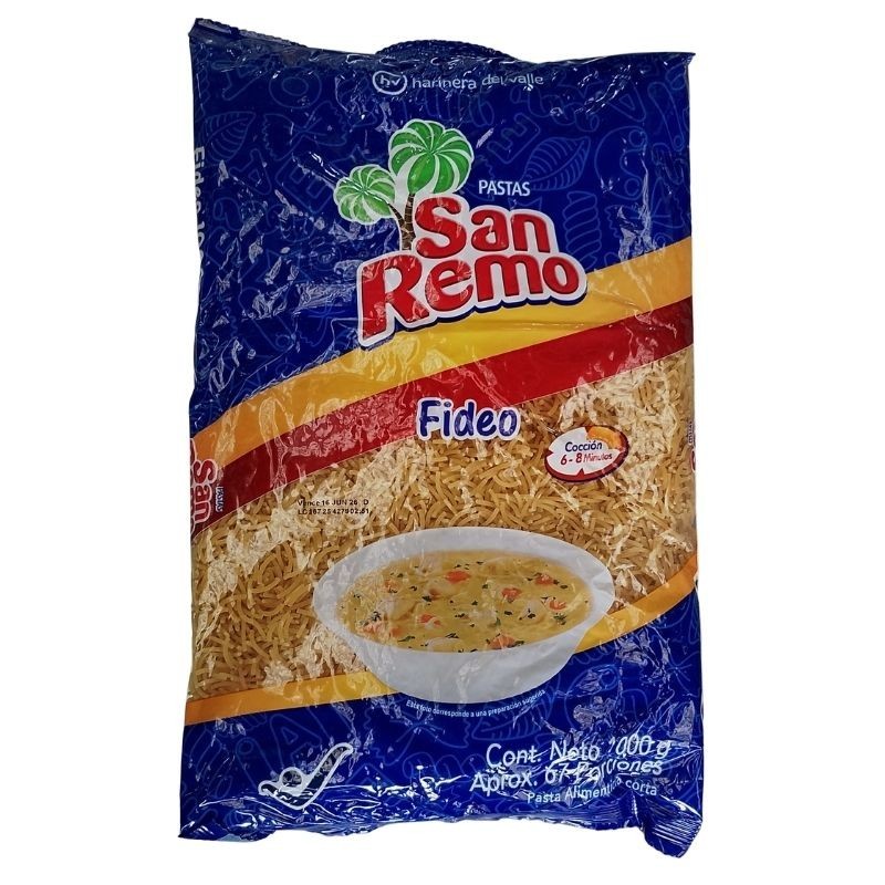Pasta de Fideos  San Remo X1000gr
