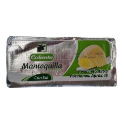 Mantequilla Colanta con Sal X150gr