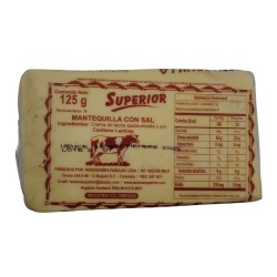 Mantequilla Superior con sal X 125gr